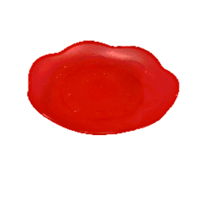 PLATO PASTELERO FLOR CLARIFICADO 